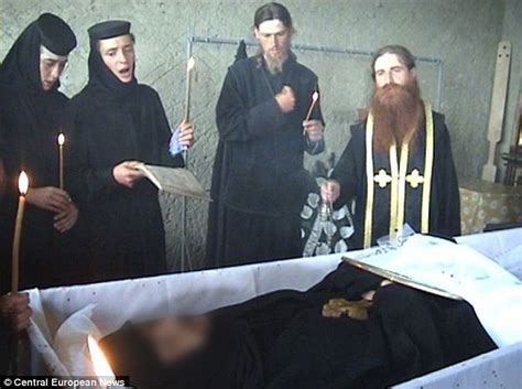 romanian priest jailed for killing nun who was crucified during botched exorcism daily mail online