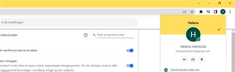 wachtwoorden betaalmethoden en adressen opslaan  chrome seniorweb