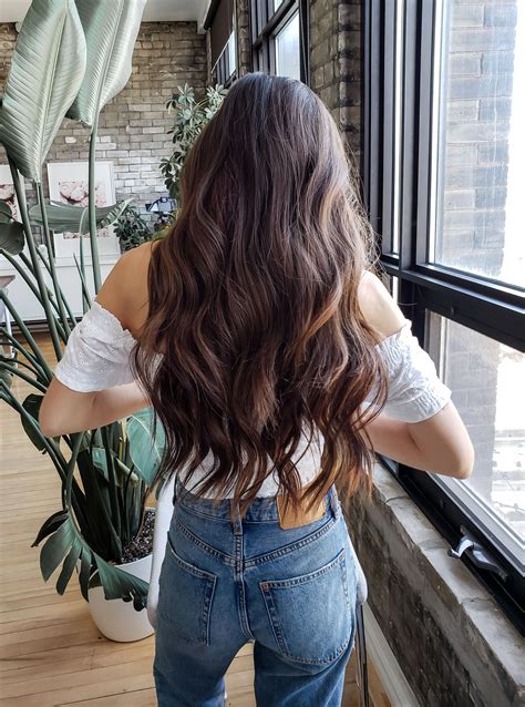 long balayage waves in 2020 hair styles luxy hair light brown hair