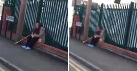 Woman Caught Relieving Herself Over Wall Outside School Metro News