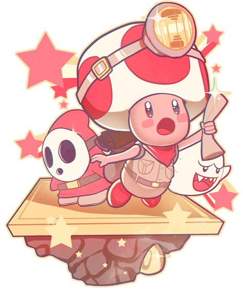 Captain Toad Super Mario Bros Fan Art Super Mario Bros Super Mario