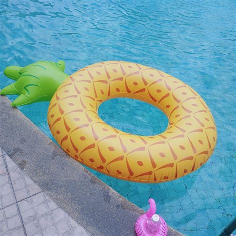 inflatable pineapple pool float cm eco friendly pvc