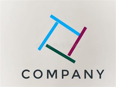 word company  logo style fotografering foer bildbyraer bild av