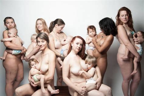 breastfeeding naked