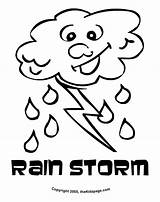 Weather Coloring Pages Kids Sheets Rain Printable Colouring Drawing Color Coloringhome Getdrawings Library Clipart Books Popular sketch template