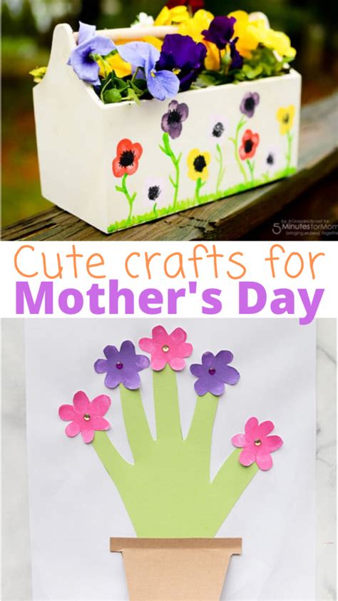 super cute mothers day crafts  kids  great gift ideas