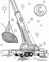 Crane Coloring Pages Truck Construction Printable Cartoon Book Tower Drawing Drag Getdrawings Ads People Print Illustration Drawings Artist Library Books sketch template