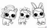 Lol Coloring Pages Dolls Lil Three Printable Kids Print Bettercoloring Color Adults sketch template