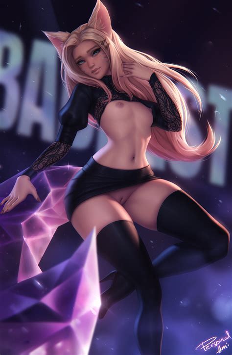 kda ahri by personalami hentai foundry