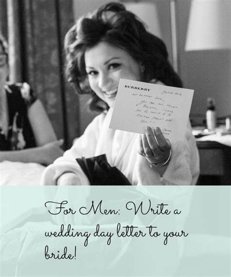 men writing  wedding day letter   bride  hotel wedding