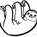 Sloth Sloths Playing Toed sketch template