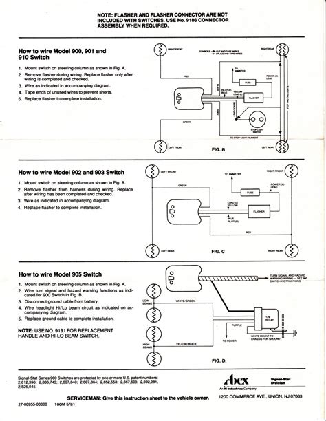 universal turn signal wiring diagram  faceitsaloncom