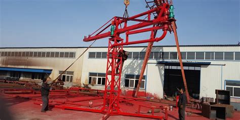 distribution electrical placing boom mechanical