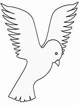 Dove Coloring Pages sketch template