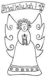 Coloring Angel Singing Hallelujah Printable Pages Kids Angels Dodgers Color La Colouring Ecoloringpage Exciting Cat Halo Getdrawings Getcolorings Choose Board sketch template