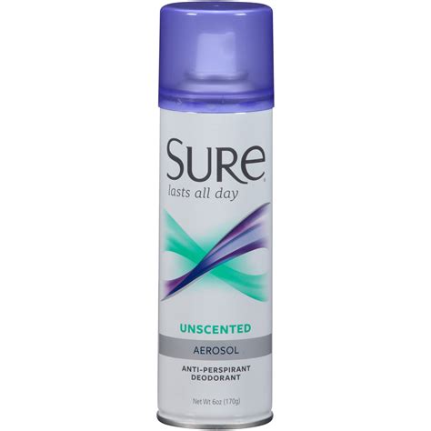 spray antiperspirant deodorant unscented  oz walmartcom