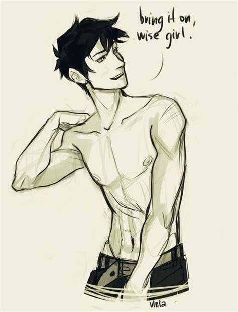 Shirtless Percy Jackson By Viria