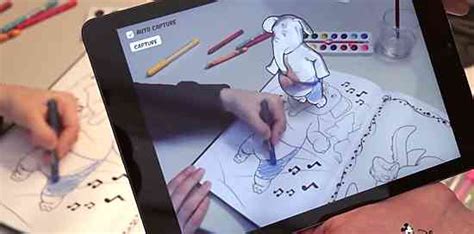 disney coloring book app  twist  augmented reality future