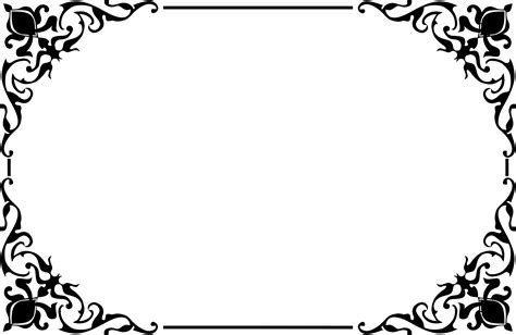 clipart frame border   cliparts  images  clipground