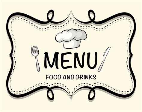creation de logo du menu du restaurant telecharger vectoriel gratuit