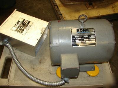 ronk roto  markii rotary phase converter hp
