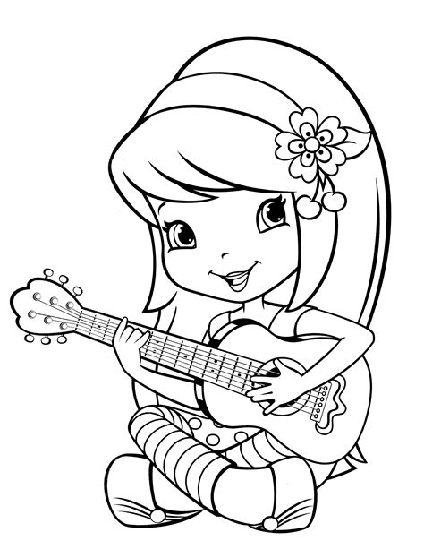 printable strawberry shortcake coloring pages printable word searches