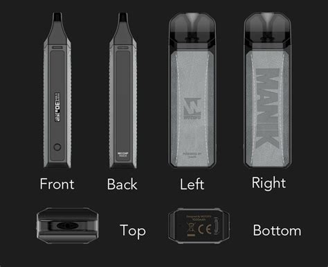 manik mini pod refillable pods  water proof pod connection