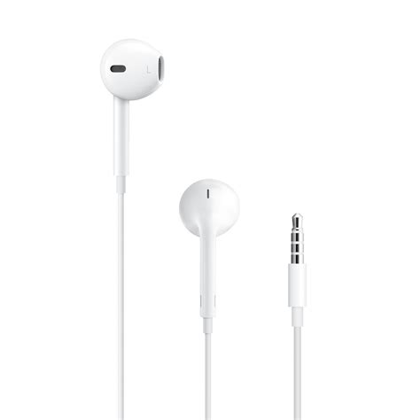 apple earpods med  mm kontakt iphone hoerlurar kjellcom