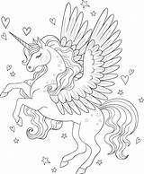 Unicorn Verbnow Unicorns Fabulous sketch template