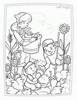 Coloring Pages Environment Harvest Kids Printable Prairie Little House Color Comments Getcolorings Getdrawings Books Coloringhome sketch template