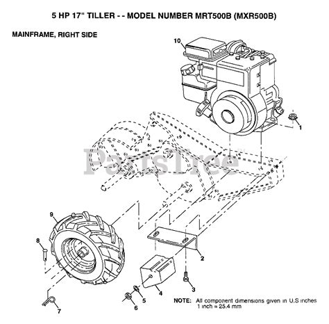 maxim mx   maxim tiller mainframe  parts lookup  diagrams partstree