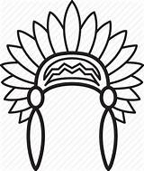 Indian Headdress Native American Drawing Hat Drawings Indianheaddress Getdrawings Clipart Headwear Headband Transparent Clipartmag Icon sketch template