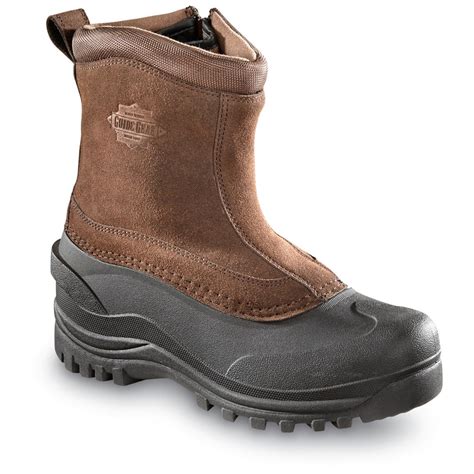 guide gear mens insulated side zip winter boots  grams