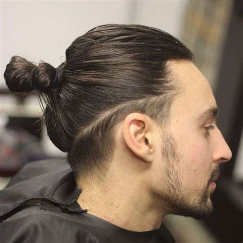 man bun styles  guide guy haircuts long undercut long