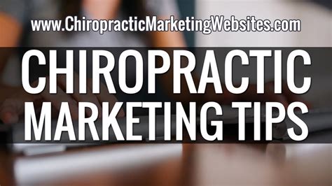 chiropractic marketing tips youtube