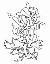 Pokemon Coloring Pages Advanced Picgifs Choose Board sketch template