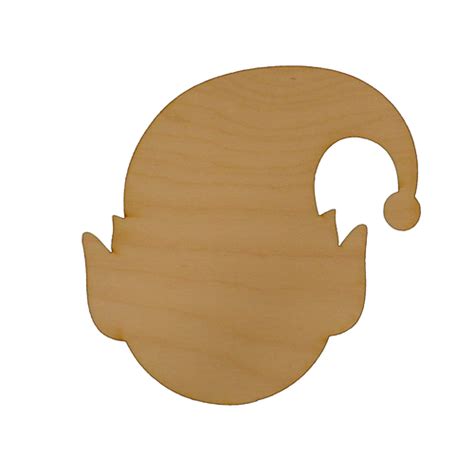 christmas elf face cutout elf head craft woodcraftercom