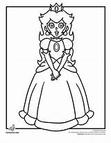 Peach Princess Coloring Pages Mario Printable Brothers Super Daisy Print Game Popular Miracle Timeless Coloringhome Cartoon Login Comments Beautiful sketch template