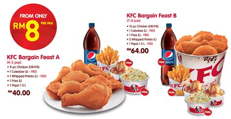 Kfc Bargain Feast Malaysian Foodie