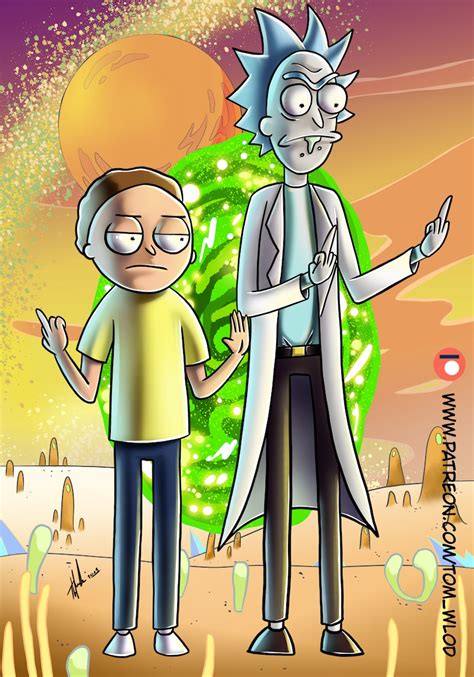 Rick And Morty By Tomwlod On Newgrounds