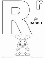 Alphabet Coloring Letter Pages Printable Rabbit Abc Preschool Sheets Printables Worksheets Kids Letters Color Blocks Colouring Preschoolers Template Getcolorings Activities sketch template