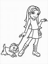 Polly Pocket Coloring Pages Printable sketch template
