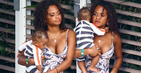 Christina Milian Oozes Sex Appeal Poolside