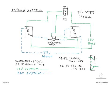wiring  volt system  diagram electrical engineering stack exchange
