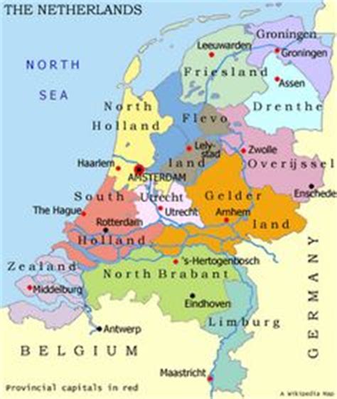 northern netherlands map