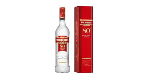 stoli vodka releases limited edition recipe bottle  gift box  commemorate  anniversary