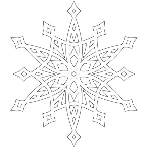 dozen snowflakes  color snowflake coloring pages snowflake