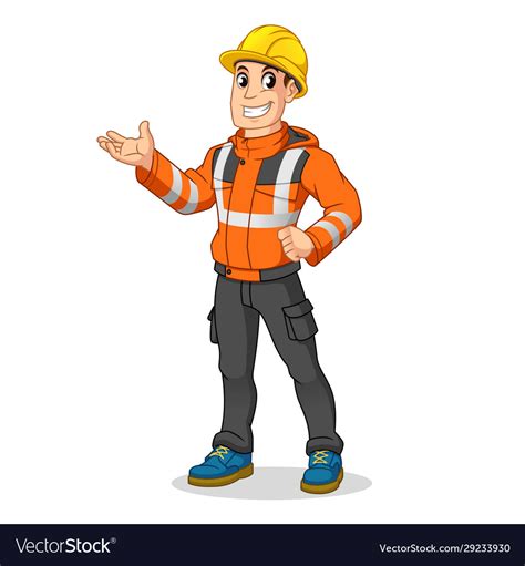 male industrial worker royalty  vector image