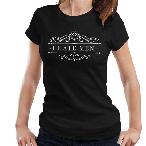 xx large black anti male i hate men logo women s t shirt on onbuy