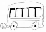 Autobus Malvorlage Kleurplaat Ausdrucken Ausmalbild Kostenlos Scolaire Moyens Coloring Malvorlagen Dessins Einfache Schulbilder sketch template